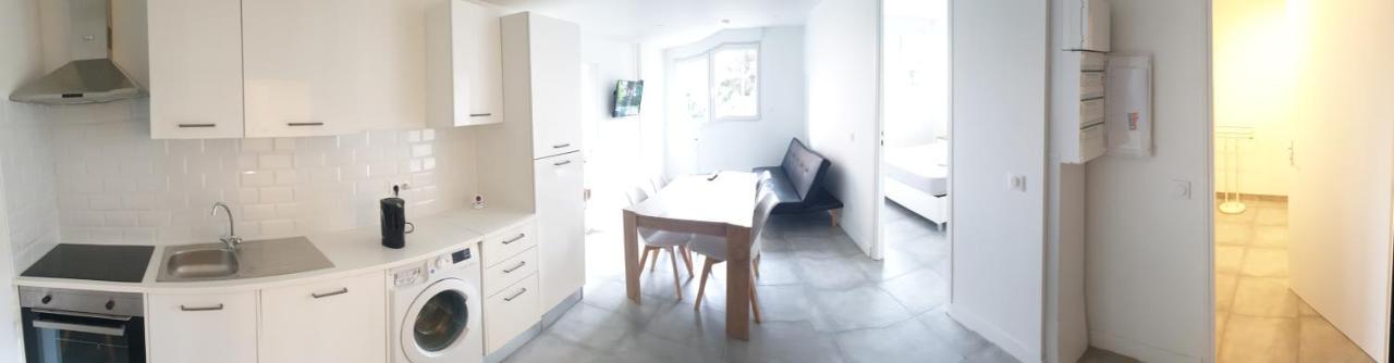Appartements Renove 2023 Proche Aeroport 5Min, Gare Sncf 2 Min, Tramway Au Pied De L'Immeuble , Parking Possible, Renovated Apartments 2023 Near The Airport 5 Min, Train Station 2 Min, Tram Next To The Building 1 Min, Parking Possible Nice Eksteriør billede