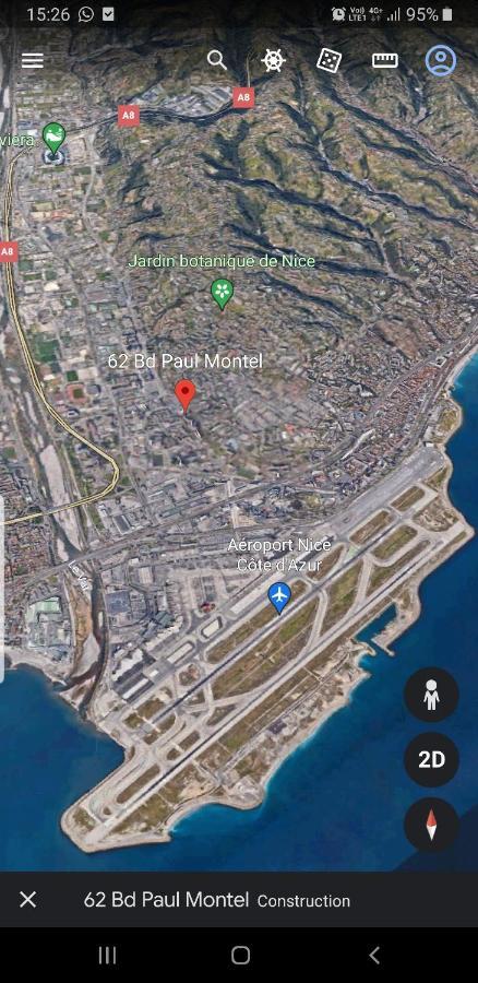 Appartements Renove 2023 Proche Aeroport 5Min, Gare Sncf 2 Min, Tramway Au Pied De L'Immeuble , Parking Possible, Renovated Apartments 2023 Near The Airport 5 Min, Train Station 2 Min, Tram Next To The Building 1 Min, Parking Possible Nice Eksteriør billede
